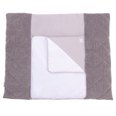 Cповивальний матрац Baby Veres 72×80 см Velour Taup grey